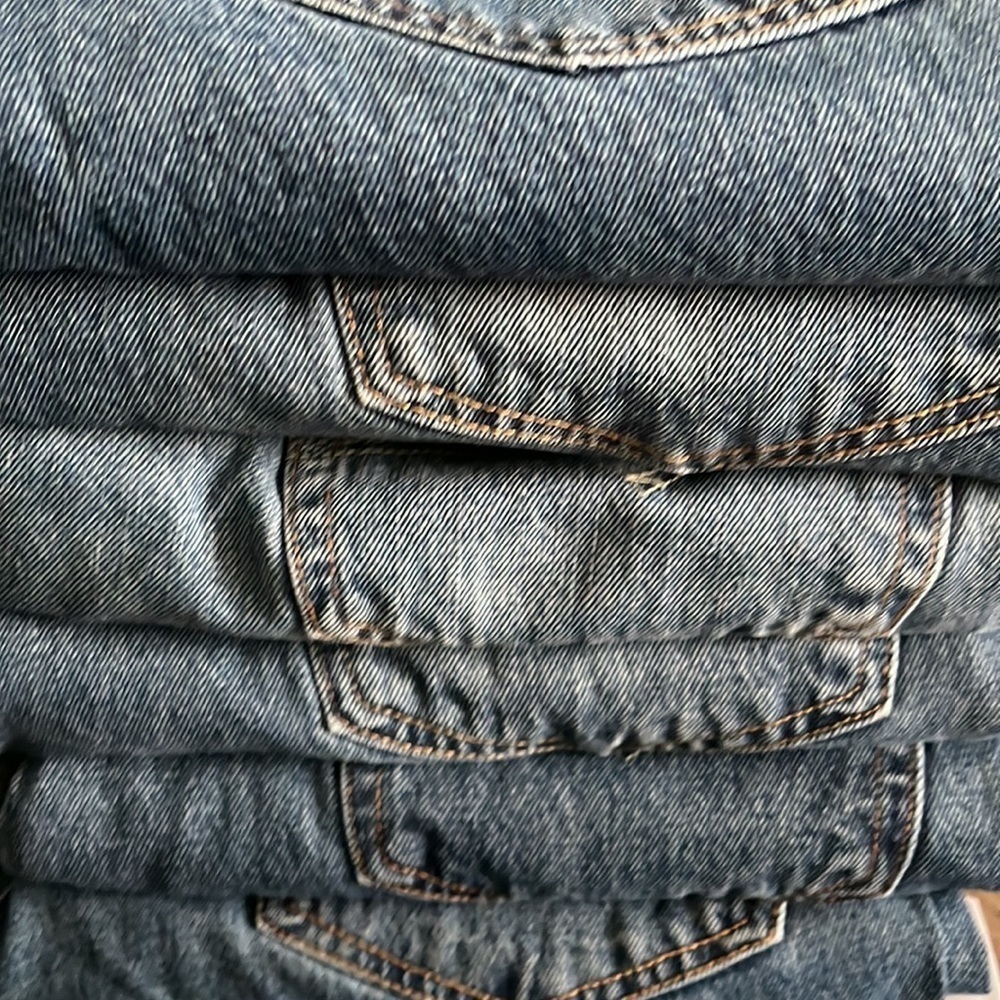 LEVIs 550 Mens 38x29 Denim Blue Jeans Pants Relaxed Fit Medium Wash 100% Cotton - Picture 6 of 7
